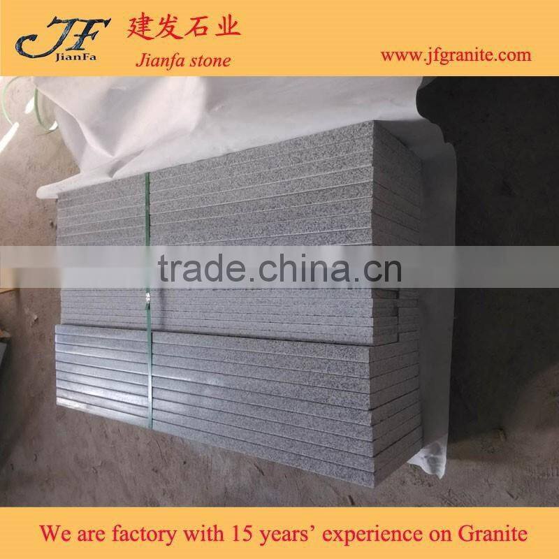 Hihg quality Hubei G603 granite anti-slip stair step covers granite staircase