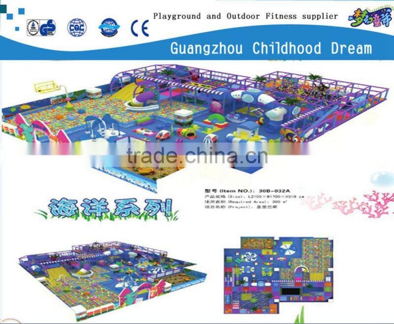 $39.00/Sq.m CHD-460 Reliable safety professional kids indoor play equipment, indoor jungle gym, soft play area