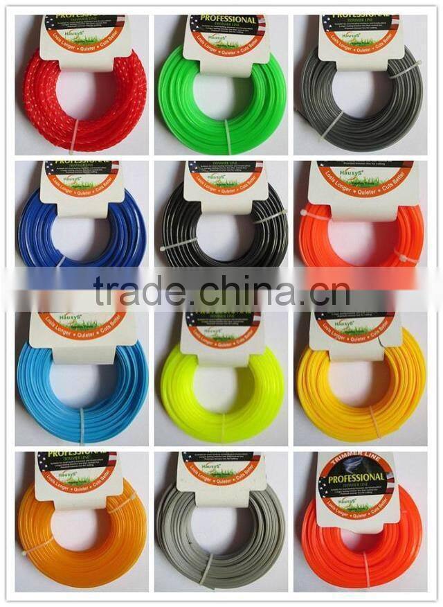 1LB blister packing grass cutter garden linenylon monofilament trimmer line