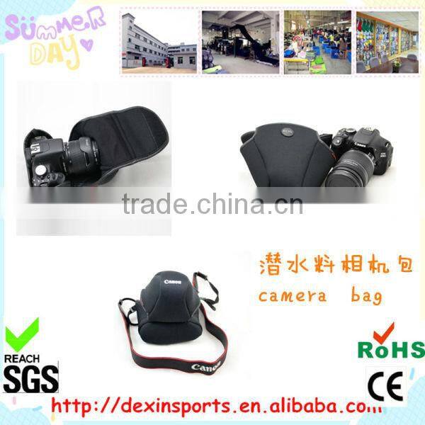 2014 fashion soft neoprene camera bag