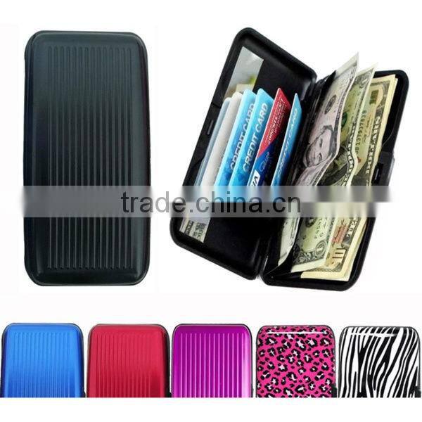 As Seen On TV RFID Security Large Aluminum Wallet/Long Credit Card&Cash Holder