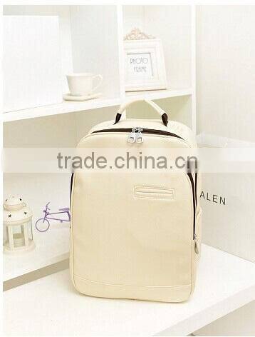 Fashion new style school leather bag for laptop