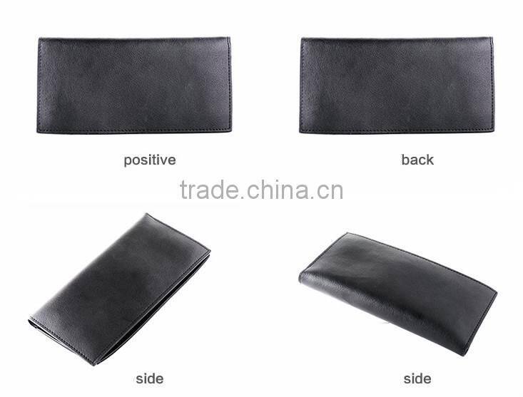 2015 new design leather lady wallet bag for handle