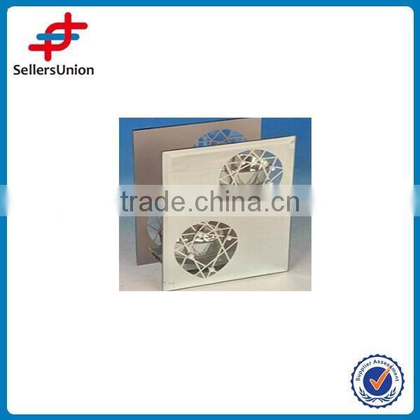 round glass ball candle holder