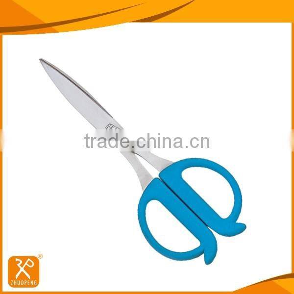 7'' Fancy soft grip rubber handle office and stationery scissors