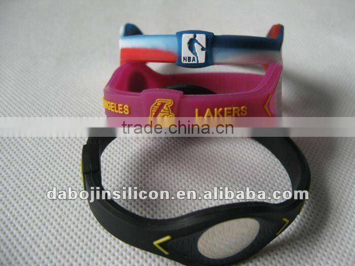 3 layers colors silicone bands
