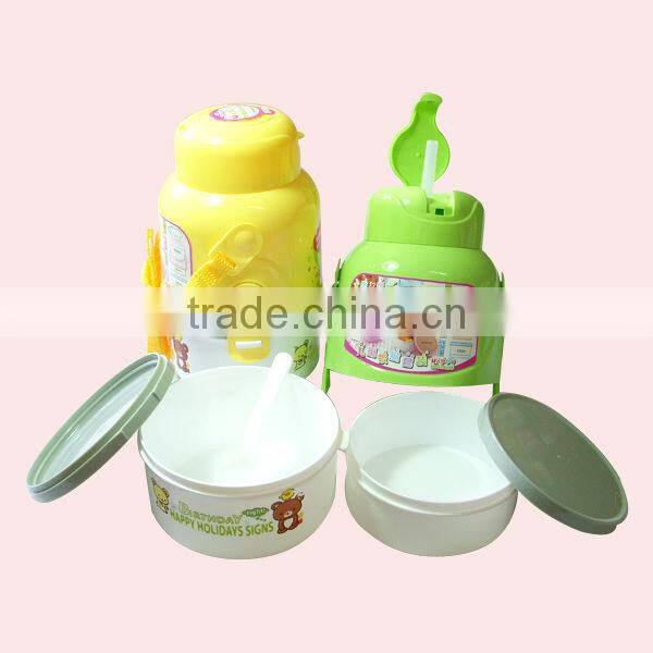 2 in 1 Plastic Cheap Water Bottle With Cock