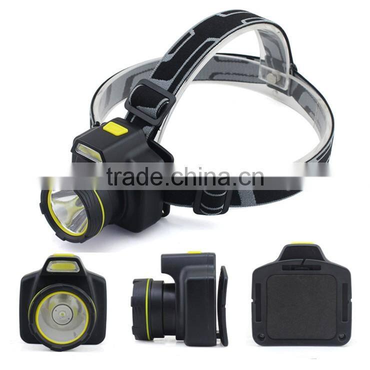 High and Low Beam Light COB Led Headlamp Two Light Source Led Headlight