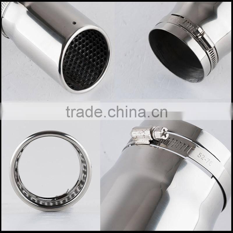 auto ss304 stainless exhaust tips for Audi A4L