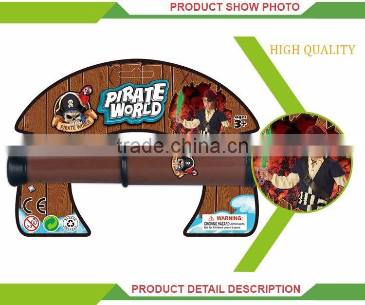 Wholesale cheap set bulk plastic pirate children toy glasses