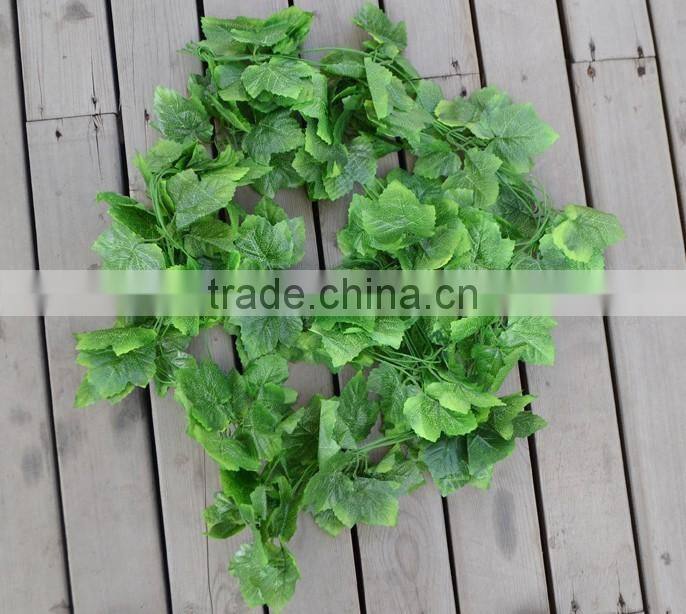 Artificial purple leaves garland NK69
