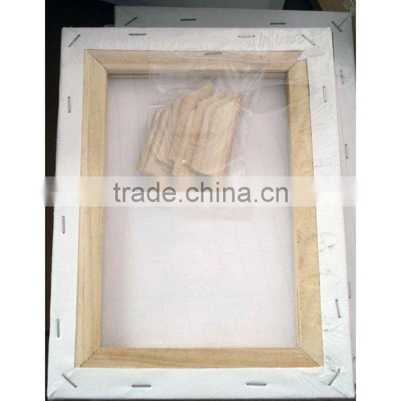 artist canvas with frame/oil painting canvas india