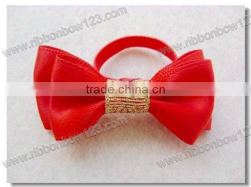 beer bottle decoration ribbon with elastic loop