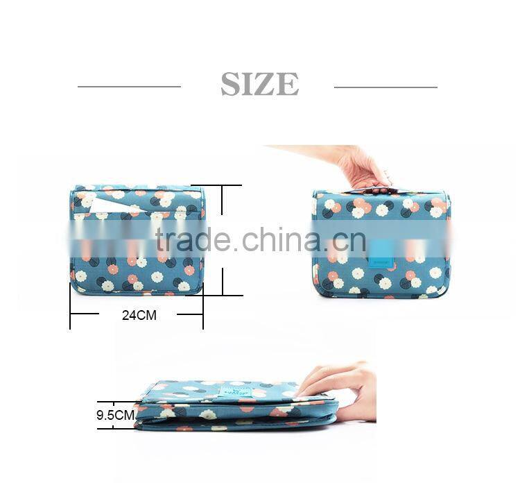 Alibaba best sell women promotion PVC and PU makeup cosmetic bag