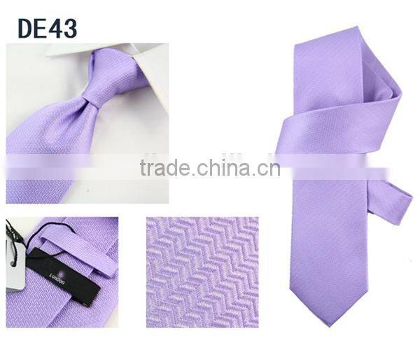HD6-T117 High quality New design natural silk men's woven neck tie