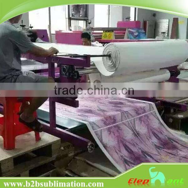 Factory supply competitive price oil textile roller large format sublimation transfer printing heat press machine