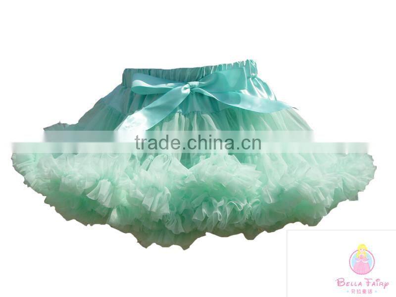 New Baby Girl Tutu Skirt Chiffon Lace Princess Latin Dance Party Pettiskirt Ruffles Kids Bow Floral Silk Ballet Saias Skirts