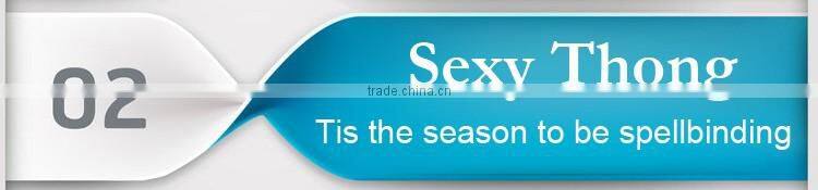 Wholesale printing dotted t back panties cotton panties women thong ladies underwear