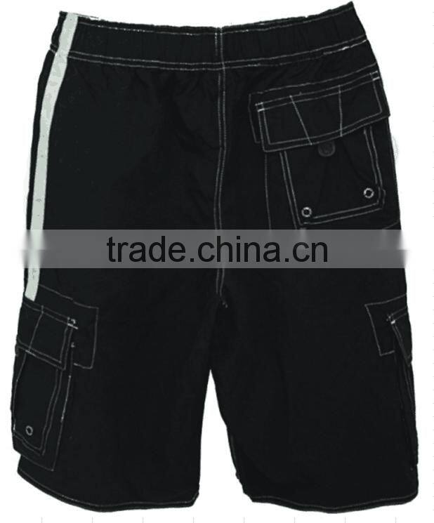 Fashion mens stock walking cargo shorts