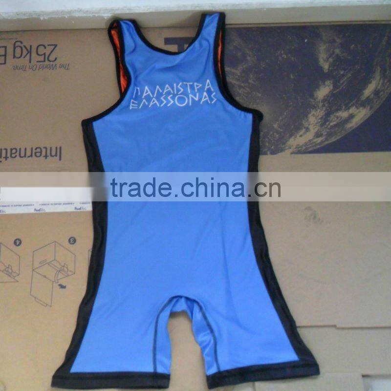 2014 Sublimation Reversible Wrestling Singlets