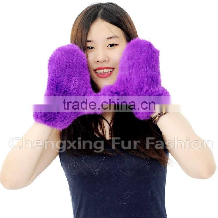 CX-A-60H Wholesale New Fashion Mittens Real Mink Fur Woman Fur Gloves