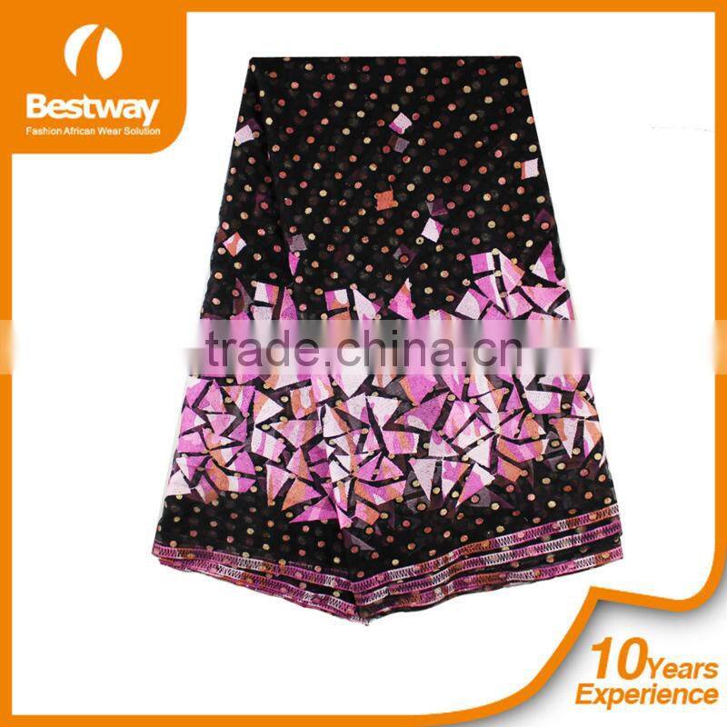 Factory Wholesale African Heavy Lace Fabric CP0035-1 African Guipure Lace Fabric For Party