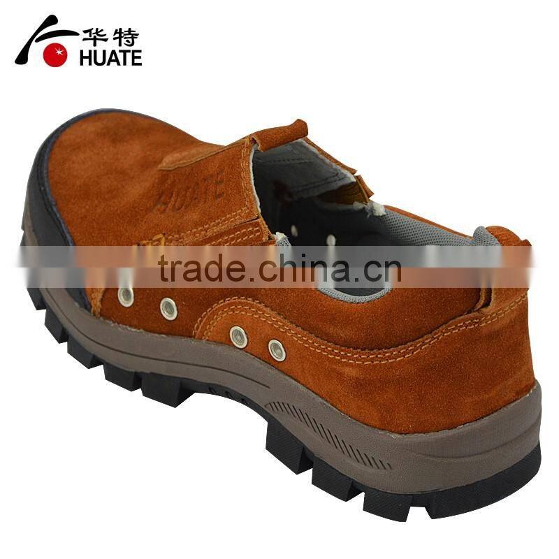 Welding genuine leather workplace safety shoes for welders