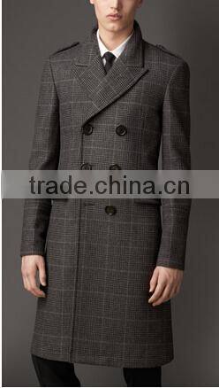 2014 Latest Style Formal Occasion Slim Fit Mens Cashmere Britsh Hot style Men Coat