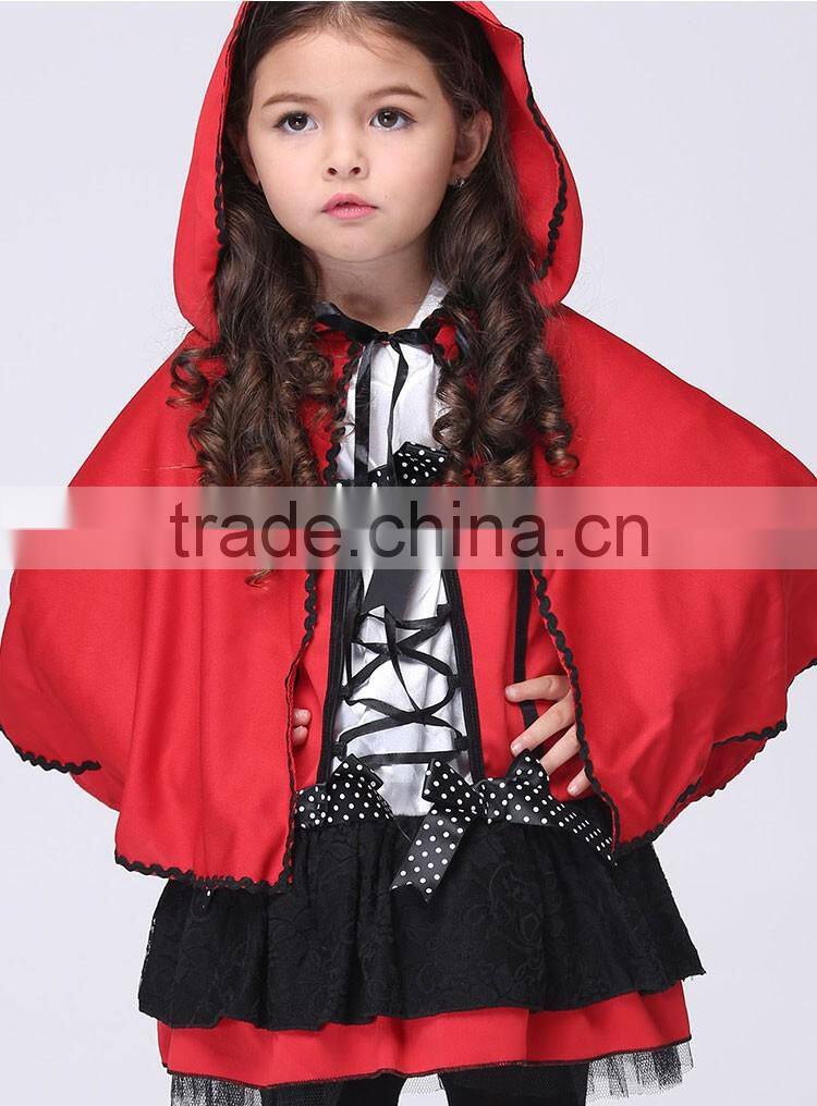 2016 Hot selling Halloween cosplay costume girl party costume for girl