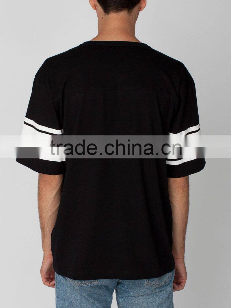 hot sale v neck two tone t- shirt wholesale