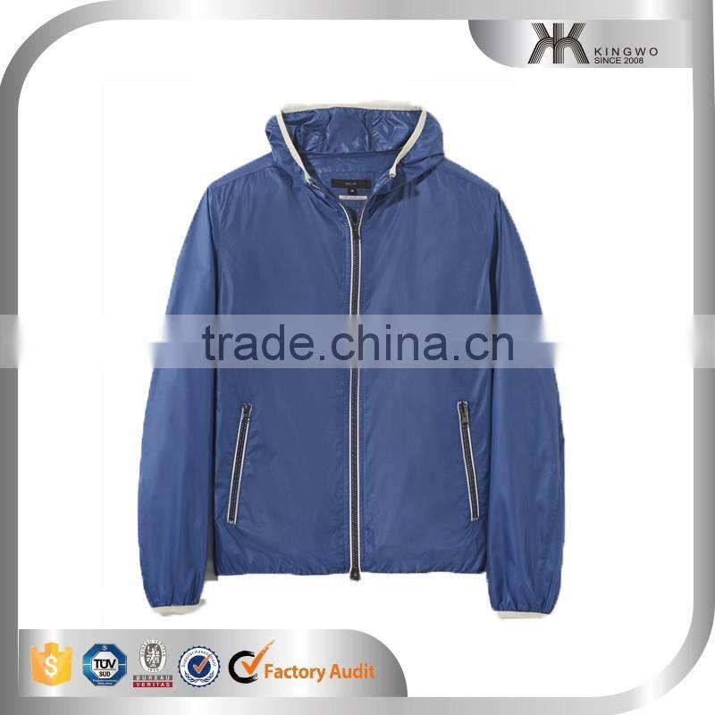 latest fashion 100% polyester soft shell lightweight bomber jacket men