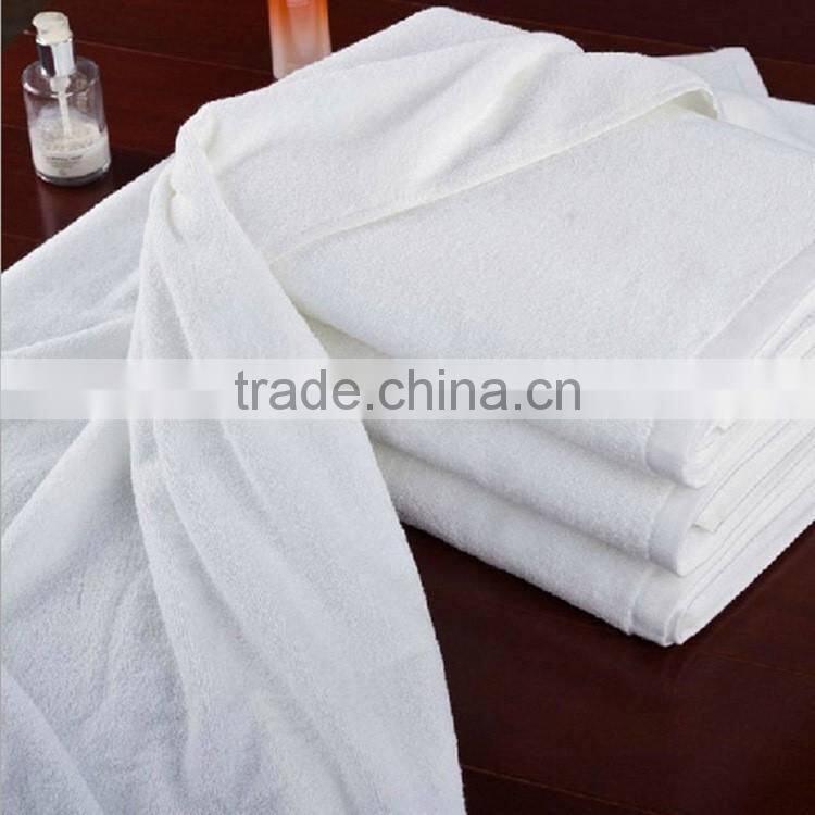 Pure cotton hotel towel line 21 70 * 140 cm400g white cotton towel