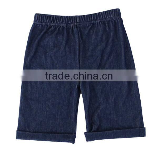 Boutique blank fashion jeans shorts for kids toddler boy denim pants