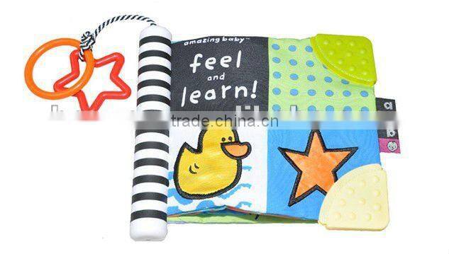 wholesale early educational kid's cloth book