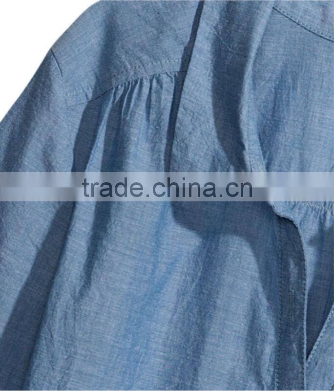 Ladies Casual Linen Blouse Shirt