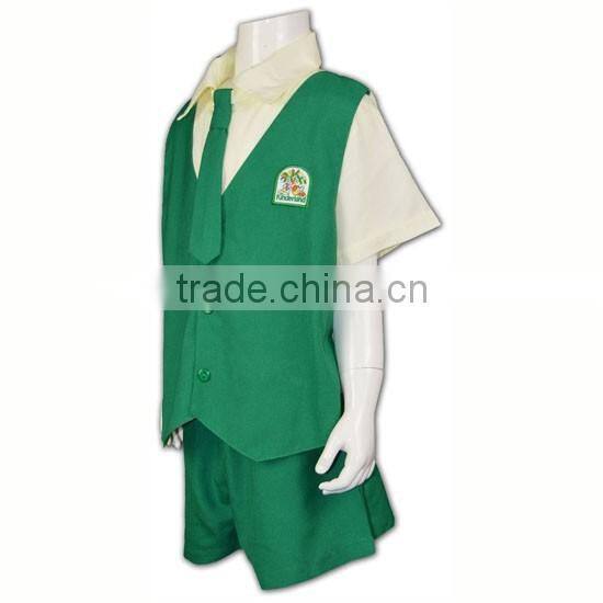 BSCI Garment Industry new design short sleeve kindergarten dress