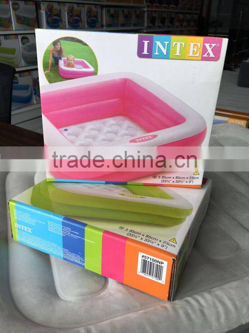 INTEX Color Square Children Swimming Pool