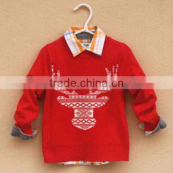 Goods For Children Clothes 2015 Autumn Winter Children's Clothing Pullovers Boys Sweaters