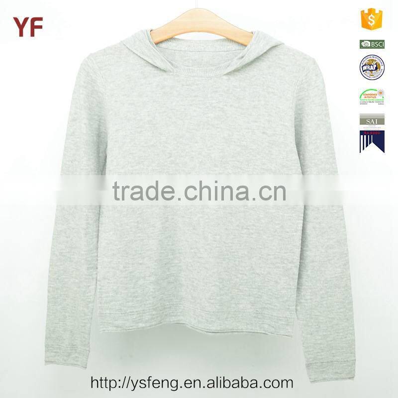 Kids Clothing Knitting Hooded Sweater For Boys