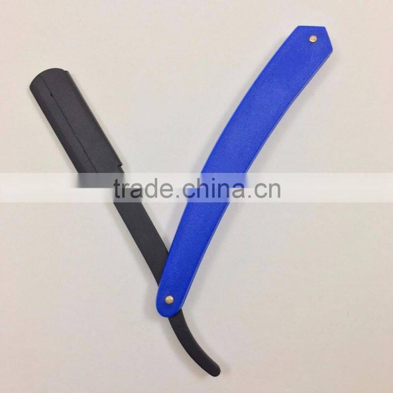 Barber Shaving Razors Red plastic handle