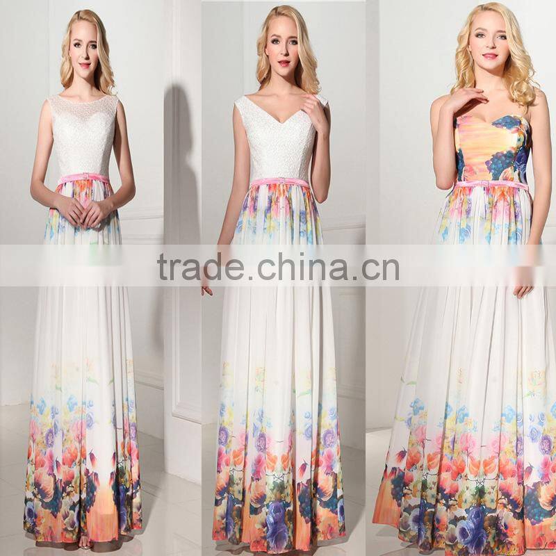 pink gradient evening dress bridal dress/ yg flower xx gradient maxi bridal dress/evening wedding dress