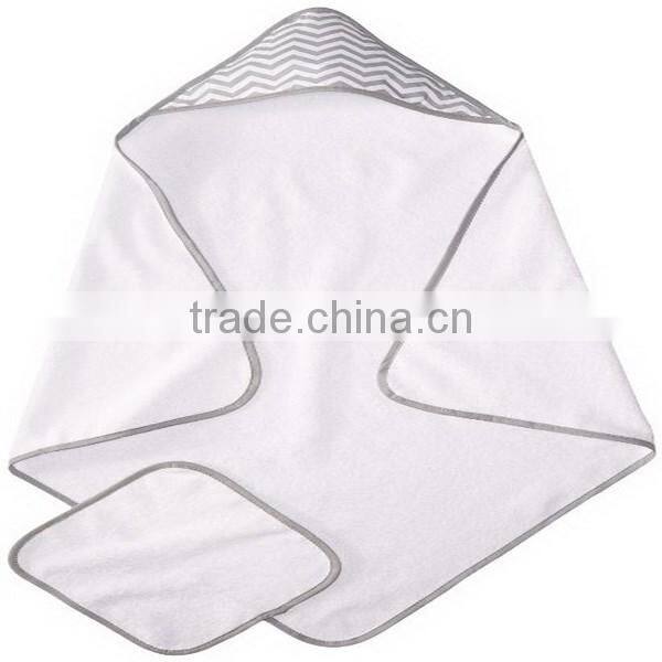 High Quality Baby Woven Washcloth and Hooded Towel