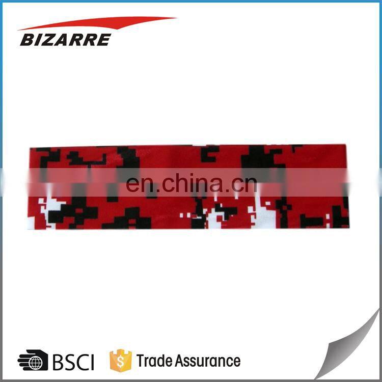 High Quality No-slip Sport Headband With Silicone Strip