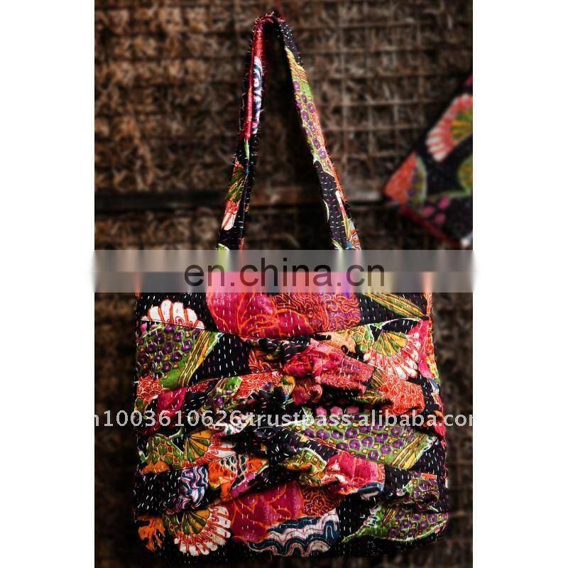 Tropical Kantha Bags