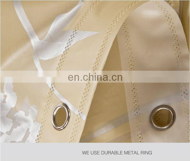 100% PEVA Shower Curtain
