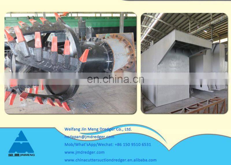 14 inch China Small river sand cutter suction dredger vessel for sale for sand dredging