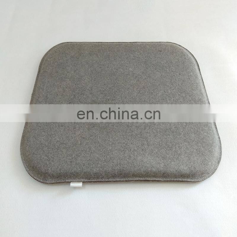 100% wool felt seat cushion felt cushion cover