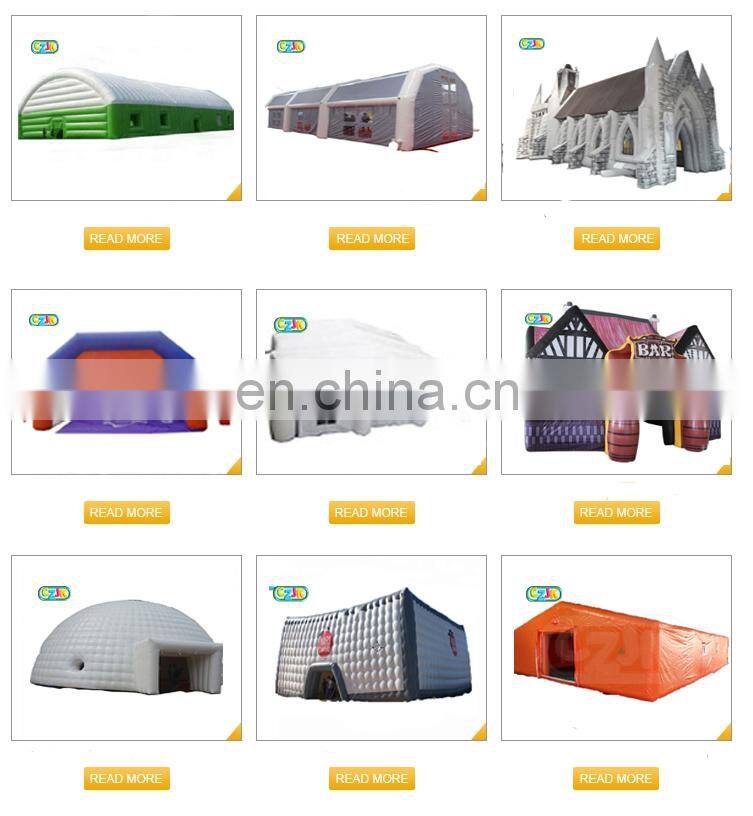 Air tight china commercial inflatable tent for sale