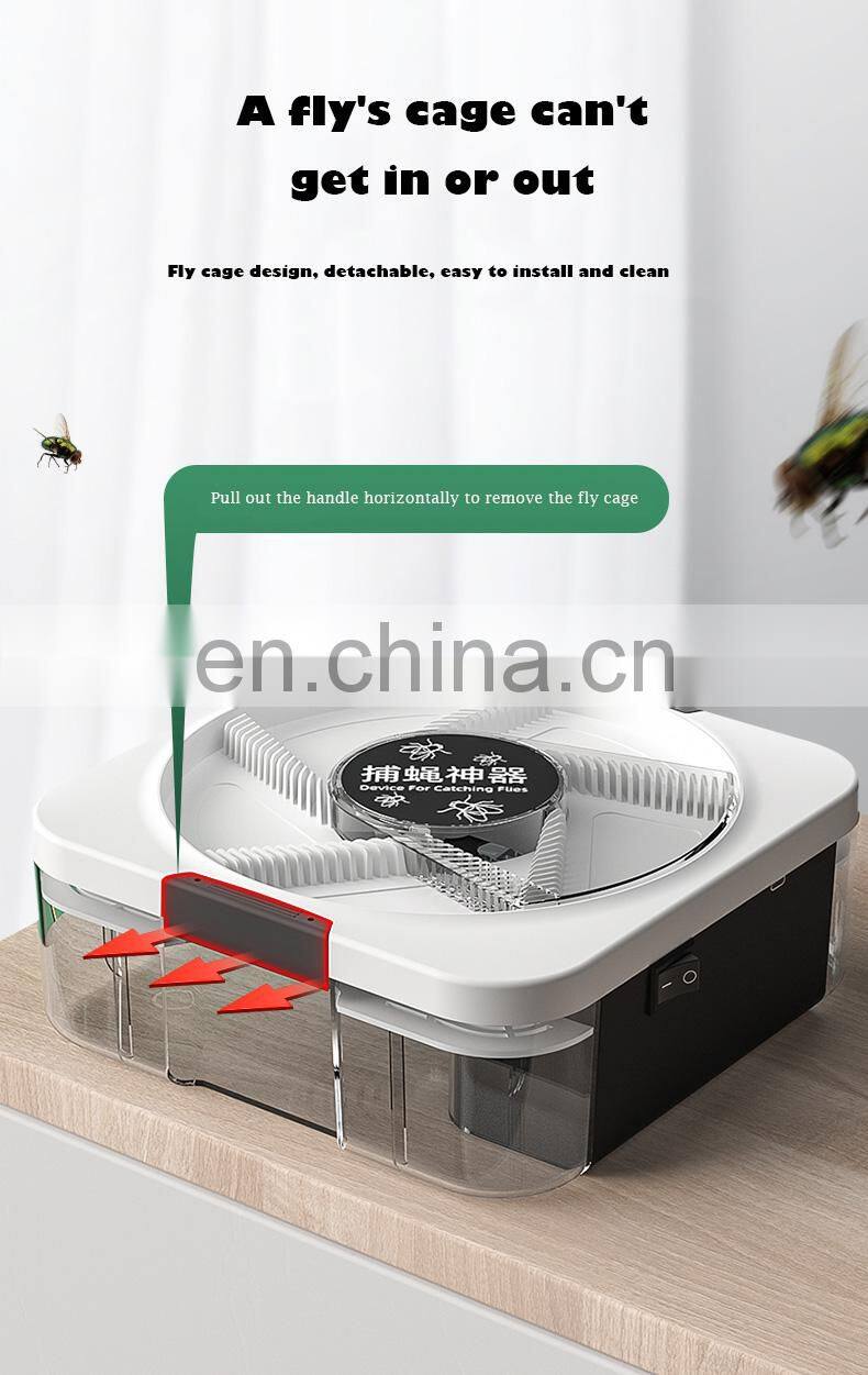Automatic Electric Fly Trap Flycatcher Pest Insect Catcher Device Flytrap FLY Control Killer