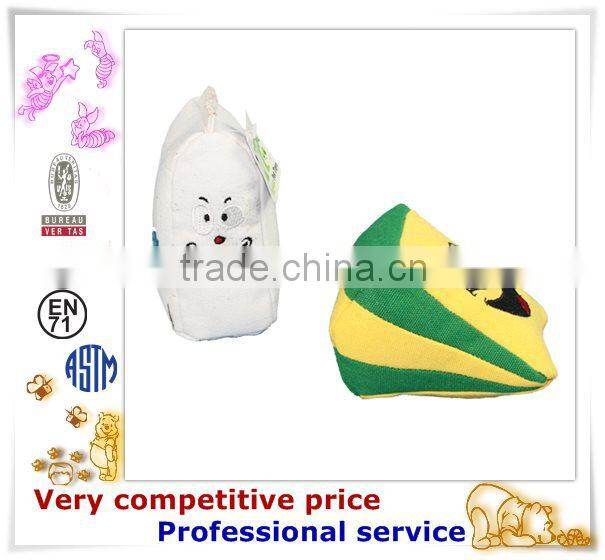 Factory Promotion Custom Made Plush Pet Products alligator dog toy